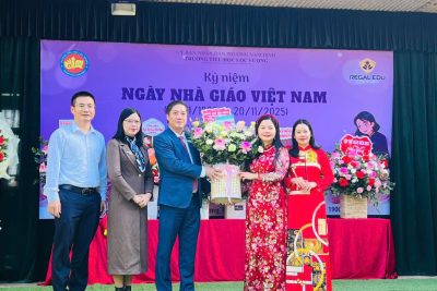 LỄ KỈ NIỆM 43 NĂM TRUYỀN THỐNG TÔN SƯ TRỌNG ĐẠO – TRƯỜNG TIỂU HỌC LỘC VƯỢNG 