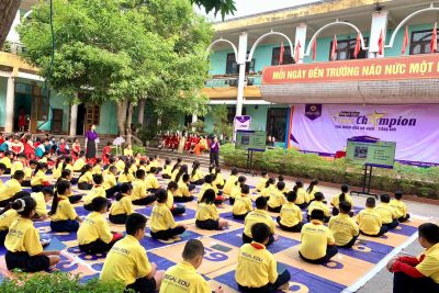 Chương trình BEE’S CHAMPION – Ong Vàng vô địch 2024 cùng REGAL EDU tại trường Tiểu học Lộc Vượng