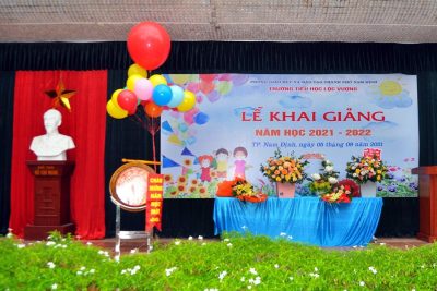 LỄ KHAI GIẢNG NĂM HỌC 2021 – 2022 TRƯỜNG TIỂU HỌC LỘC VƯỢNG